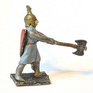 Minifigs Medieval AX 39 Foot Knight, Double-Handed Battleaxe 25mm Miniature D&D